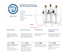 Tablet Screenshot of fencing-future.com